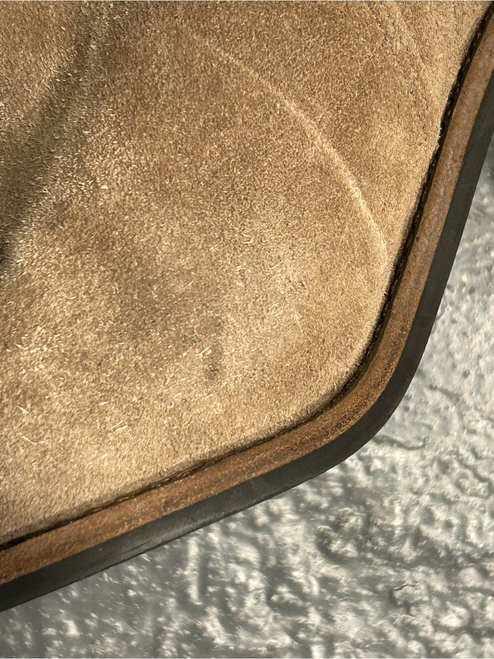 Vince Camuto Taupe Suede Knee-High Block Heel Boots - Picture 13 of 16